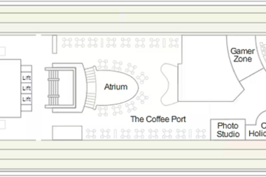 Marella Cruises, Marella Voyager Deck 6.png